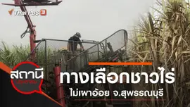 ทางเลือกชาวไร่ ไม่เผาอ้อย อ.สองพี่น้อง จ.สุพรรณบุรี