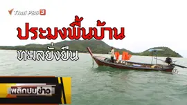 ประมงพื้นบ้าน ทะเลยั่งยืน