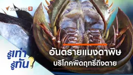 อันตรายแมงดาพิษ บริโภคผิดฤทธิ์ถึงตาย
