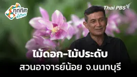 ไม้ดอก-ไม้ประดับ สวนอาจารย์น้อย จ.นนทบุรี 