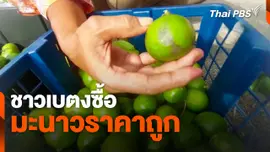 ชาวเบตงซื้อ "มะนาว" ราคาถูก