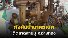 กังหันน้ำนาคฆเนศตีตลาดสายมู จ.อ่างทอง