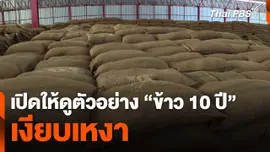 อคส. เปิดให้ดูตัวอย่าง "ข้าว 10 ปี" เงียบเหงา