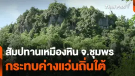 สัมปทานเหมืองหินกระทบค่างแว่นถิ่นใต้ จ.ชุมพร