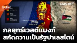 กลยุทธ์เวสต์แบงก์ สกัดความเป็นรัฐ "ปาเลสไตน์"