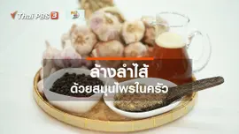 กินดี อยู่ดีกับหมอพรเทพ : สมุนไพรในครัว ล้างลำไส้