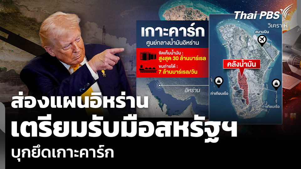 วิเคราะห์: ส่องแผนอิหร่าน เตรียมรับมือสหรัฐฯ บุกยึดเกาะคาร์ก