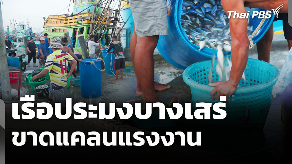 เรือประมงบางเสร่ขาดแคลนแรงงาน