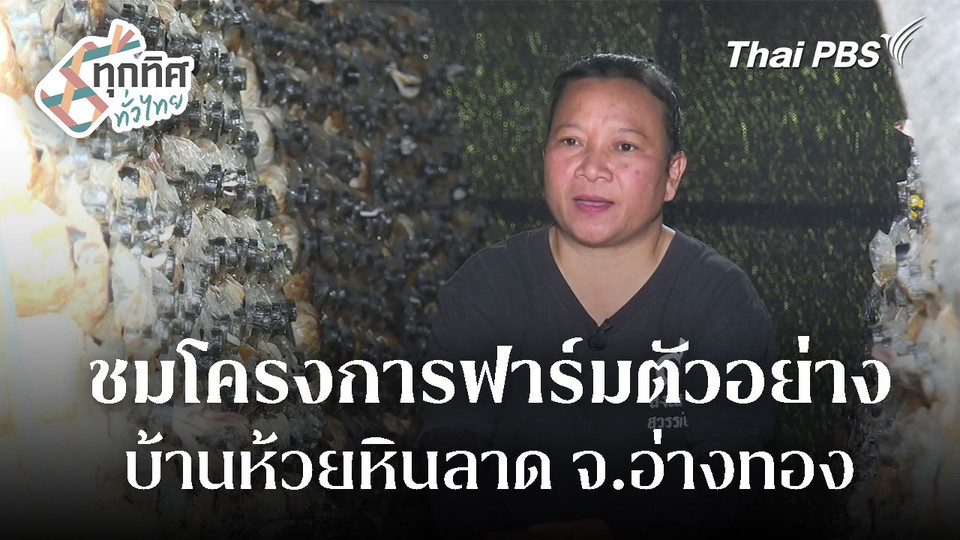 เรียนรู้เกษตรฟาร์มตัวอย่างฯ บ้านห้วยหินลาด