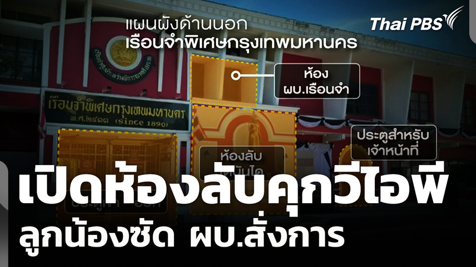 เปิดห้องลับคุกวีไอพี เรือนจำพิเศษกรุงเทพฯ ลูกน้องซัด ผบ.สั่งการ