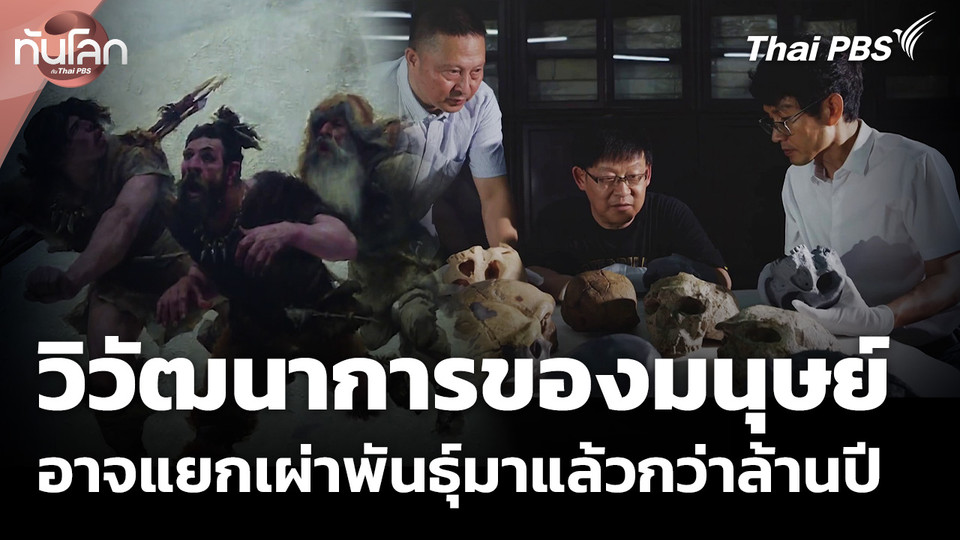 ข้อมูลใหม่เกี่ยวกับวิวัฒนาการของมนุษย์