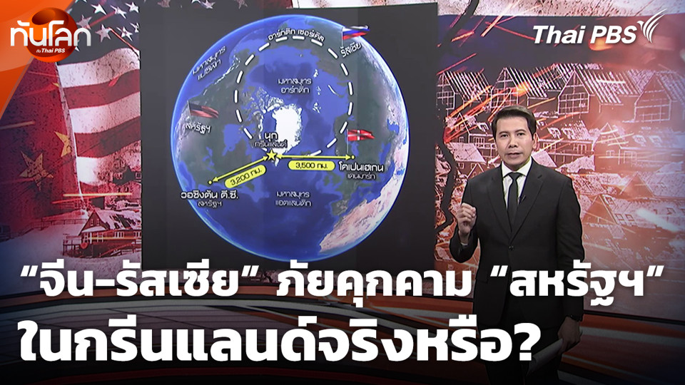 "จีน-รัสเซีย" ภัยคุกคาม "สหรัฐฯ" ในกรีนแลนด์จริงหรือ?