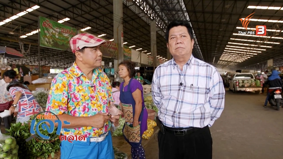 สำรวจราคาผักที่ตลาดศรีเมือง จ.ราชบุรี