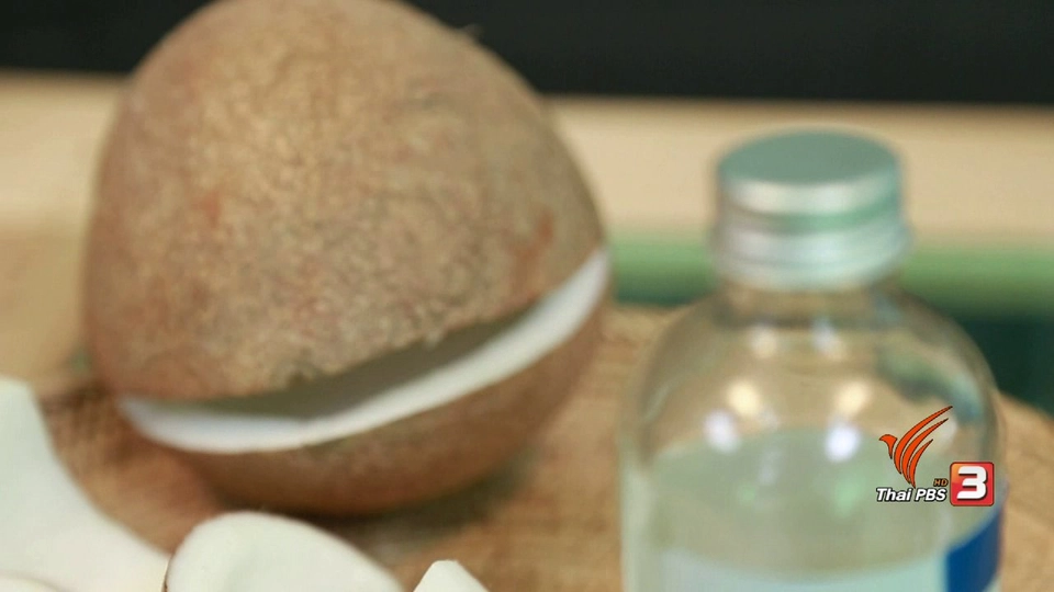 สุดยอดแม่บ้าน : วิธีแก้ผมร่วงง่ายๆ ด้วยน้ำมันมะพร้าว