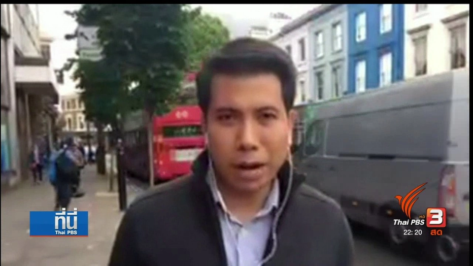 ไอเอส อ้างอยู่เบื้องหลังก่อการร้ายกรงลอนดอน