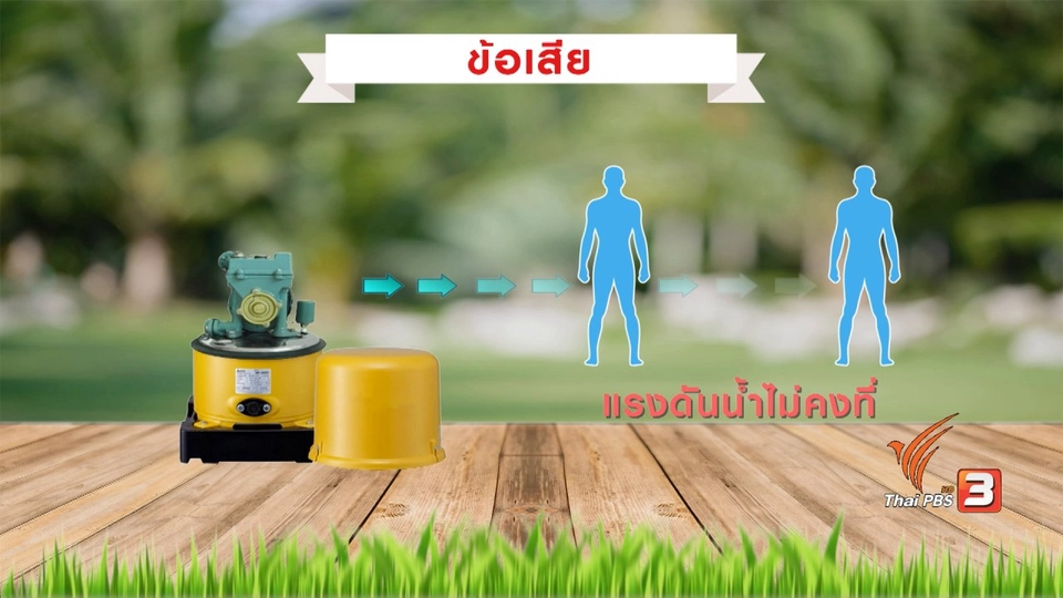 กระจ่างรอบตัว : เลือกซื้อปั๊มน้ำ ให้น้ำไหลแรง