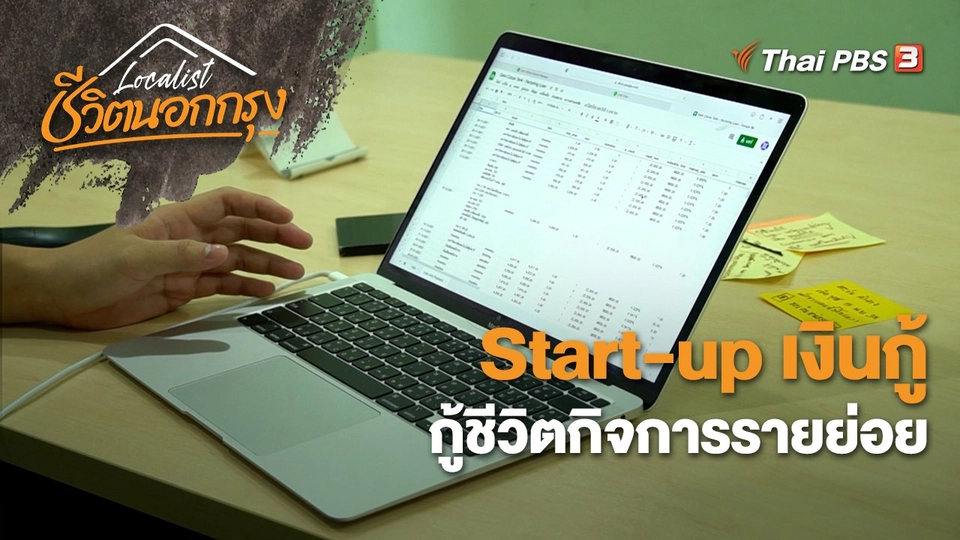 Start-up เงินกู้ กู้ชีวิตกิจการรายย่อย​