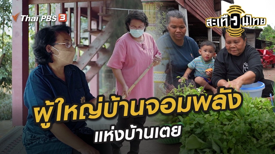 ​ผู้ใหญ่บ้านจอมพลังแห่งบ้านเตย