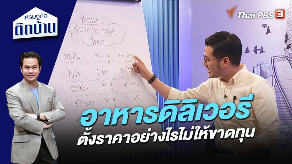 อาหารดิลิเวอรี ตั้งราคาอย่างไรไม่ให้ขาดทุน