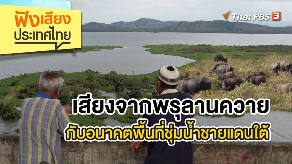 เสียงจากพรุลานควาย กับอนาคตพื้นที่ชุ่มน้ำชายแดนใต้