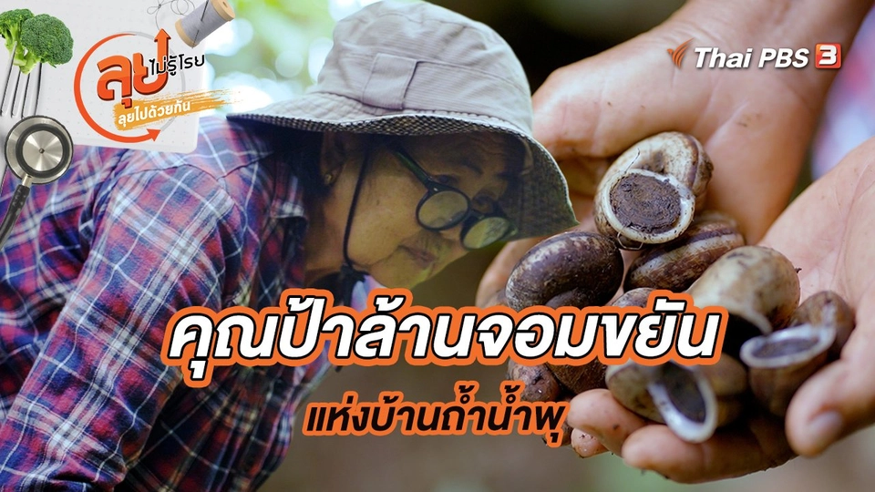 คุณป้าล้านจอมขยัน แห่งบ้านถ้ำน้ำพุ