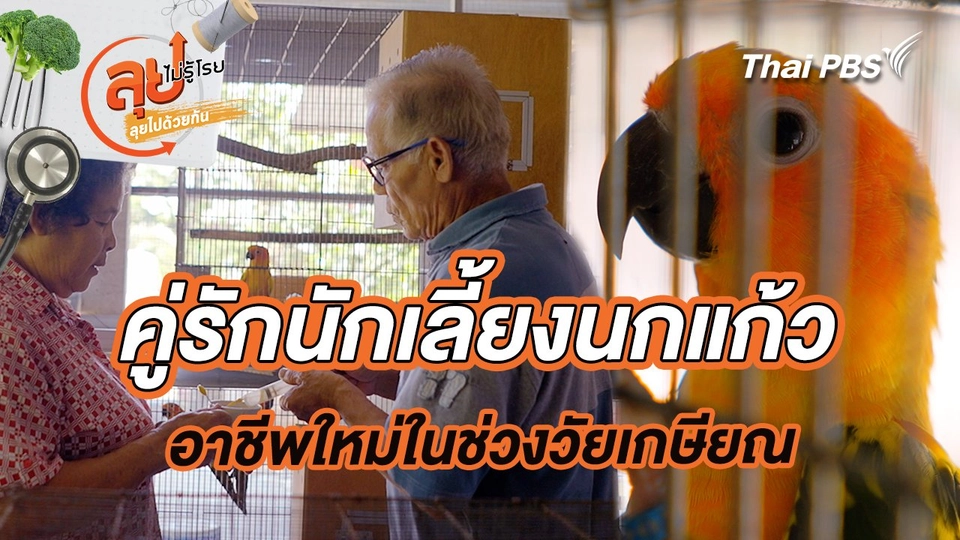 คู่รักนักเลี้ยงนกแก้ว