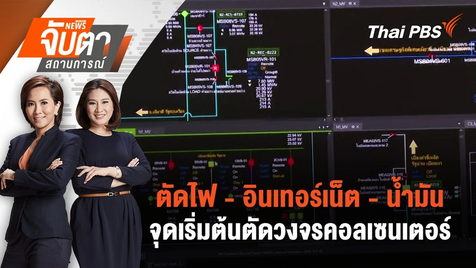 ตัดไฟ - อินเทอร์เน็ต - น้ำมัน จุดเริ่มต้นตัดวงจรคอลเซนเตอร์ | จับตาสถานการณ์ | 5 ก.พ. 68