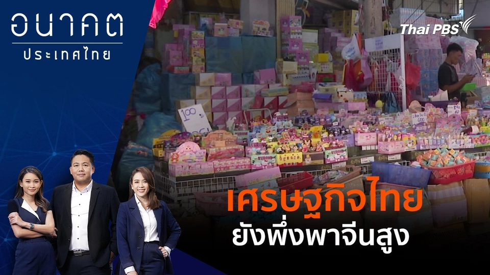 ​เศรษฐกิจไทยยังพึ่งพาจีนสูง