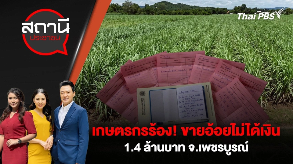 เกษตรกรร้อง! ขายอ้อยไม่ได้เงิน 1.4 ล้านบาท จ.เพชรบูรณ์