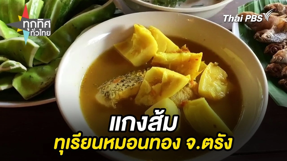 แกงส้มทุเรียนหมอนทอง จ.ตรัง