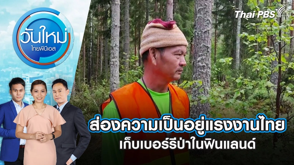 ส่องความเป็นอยู่แรงงานไทยเก็บเบอร์รีป่าในฟินแลนด์ | 22 ก.ย. 68