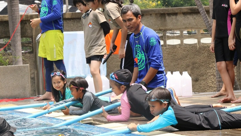 วิธีการช่วยเหลือคนตกน้ำ