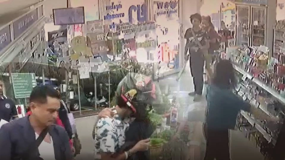 คืบหน้าจับ 2 ผู้ก่อเหตุ ควงมีดขโมยของร้านขายยา กทม.