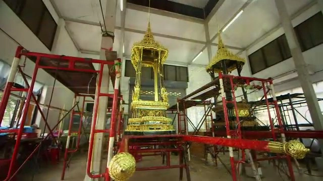 หัวใจของแผ่นดิน : พระที่นั่งราเชนทรยาน ทรงพระโกศพระบรมอัฐิ