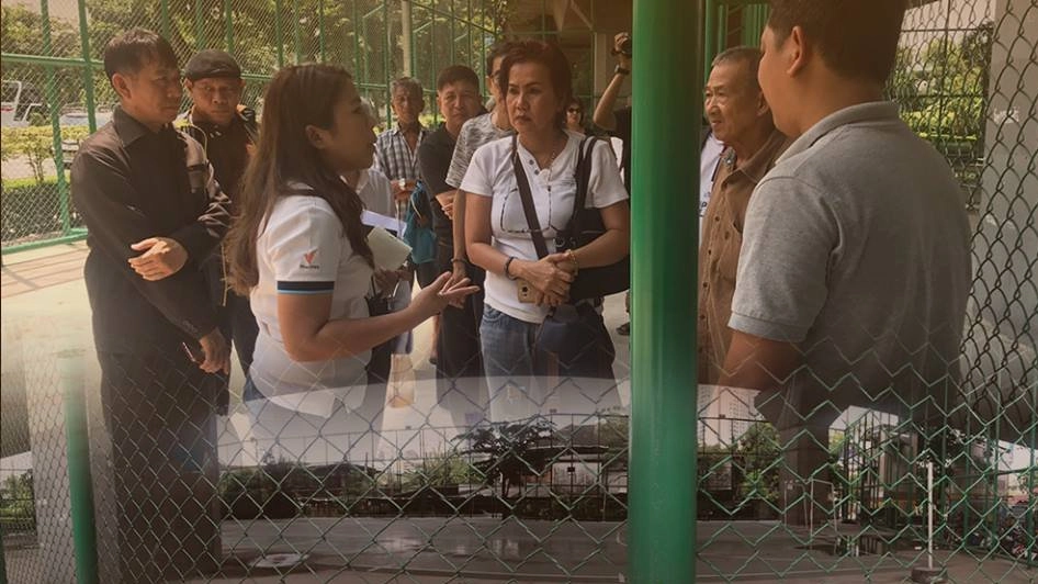 ตรวจลานกีฬาชุมชนบ้านแบบ เขตสาทร สร้างเสร็จแต่ไม่เปิดให้บริการ