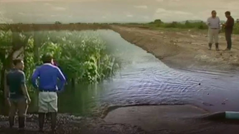 ประกาศเขตให้ความช่วยเหลือหลังน้ำเสียจากโรงงานท่วม 3 อำเภอ จ.สุพรรณบุรี