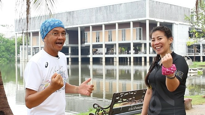 ลดน้ำหนักเพื่อพิชิตมาราธอน