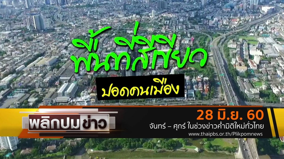 พื้นที่สีเขียวปอดคนเมือง