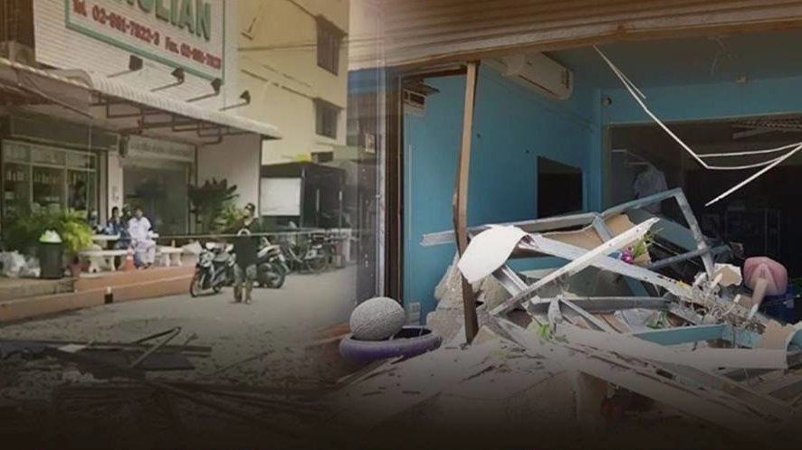 ตู้อบผ้าร้านซักอบรีดระเบิด แจ้งวัฒนะ - ปากเกร็ด 32 จ.นนทบุรี