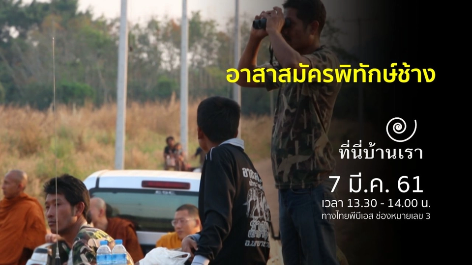 อาสาสมัครพิทักษ์ช้าง​