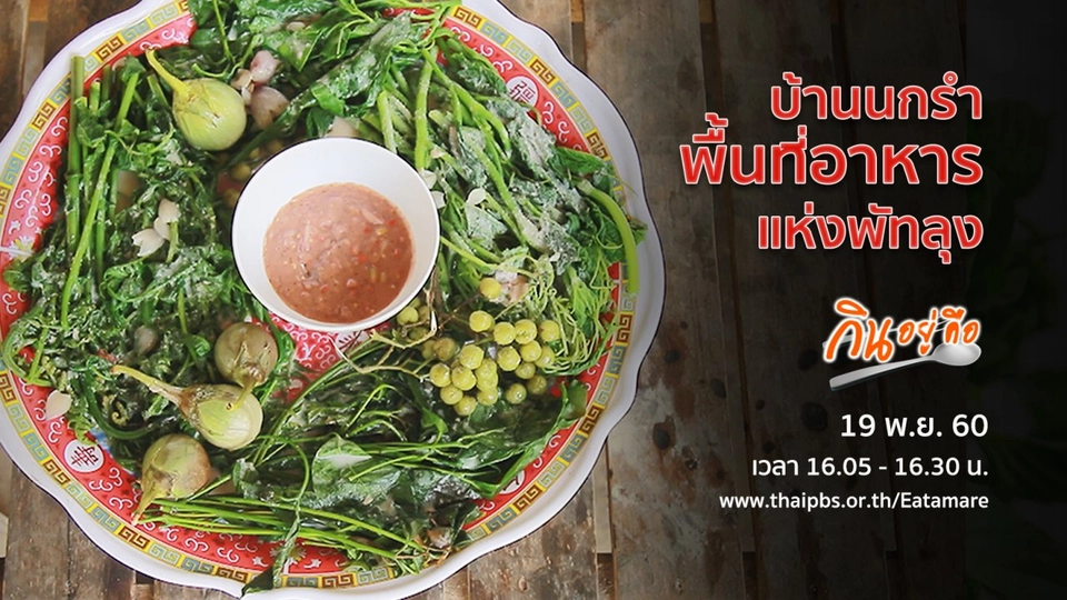 บ้านนกรำพื้นที่อาหารแห่งพัทลุง