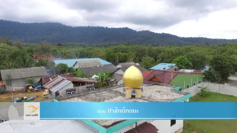 ท่าสักดักขยะ​