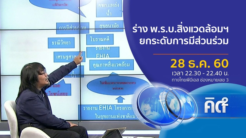 ร่าง พ.ร.บ.สิ่งแวดล้อมฯ ยกระดับการมีส่วนร่วม