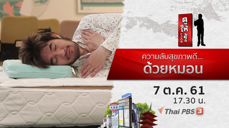 ความลับสุขภาพดี...ด้วยหมอน