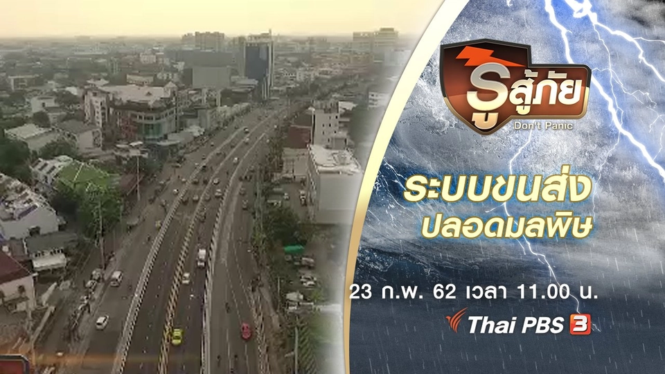 ระบบขนส่งปลอดมลพิษลดโลกร้อน