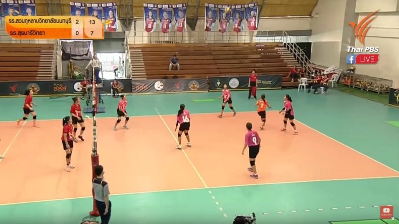 โรงเรียนสวนกุหลาบวิทยาลัยนนทบุรี vs โรงเรียนสุรนารีวิทยา