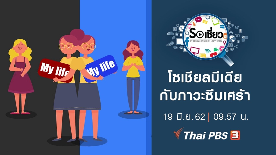 โซเชียลมีเดียกับภาวะซึมเศร้า