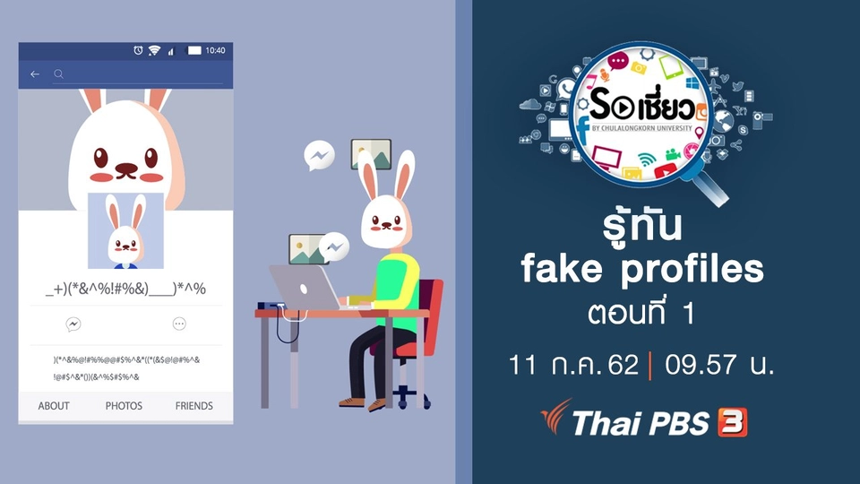 รู้ทัน fake profiles ตอนที่ 1
