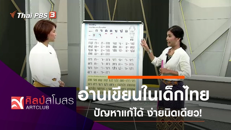 แก้ปัญหาการอ่านเขียนในเด็กไทย "ง่ายนิดเดียว"
