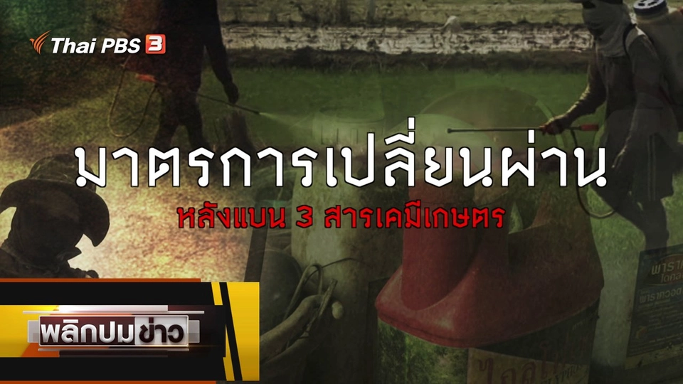 มาตรการเปลี่ยนผ่าน หลังแบน 3 สารเคมีเกษตร